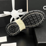 Baskets CC - Blanc & Argent